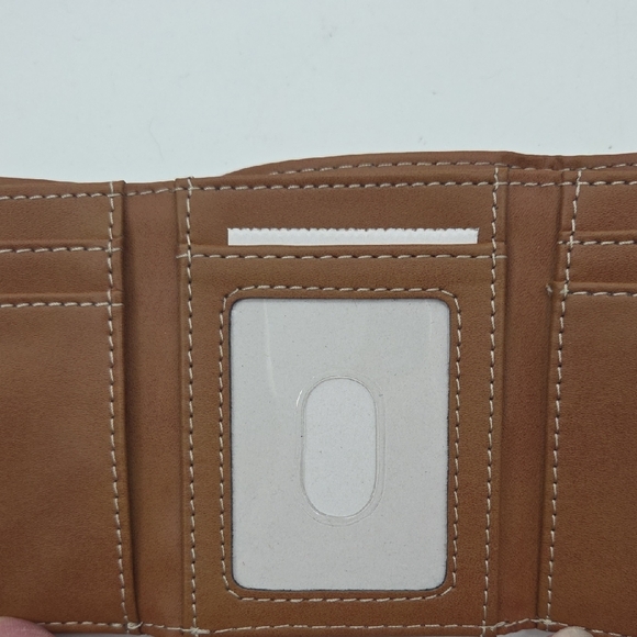 Tan Leather Wallet Los Angeles Lakers New - Picture 9 of 16